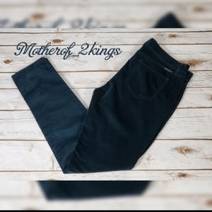 NWOT 🌿NEW YORK & CO🌿 DARK TEAL VELOUR SKINNY PANT